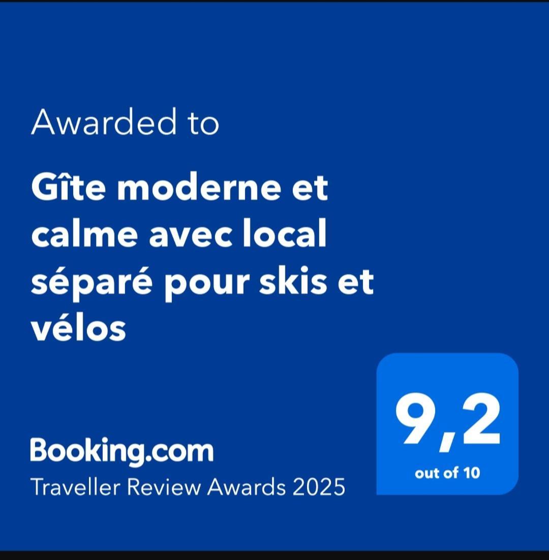 Gite Moderne Et Calme Avec Local Separe Pour Skis Et Velos Cornimont Exteriér fotografie